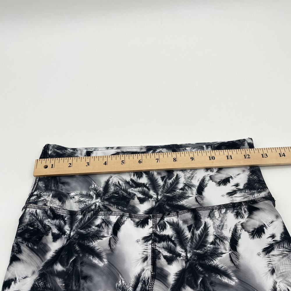 NOLI Leggings Palm Tropical Print Mid-Rise Ankle Length Women's Size Small - Picture 4 of 5